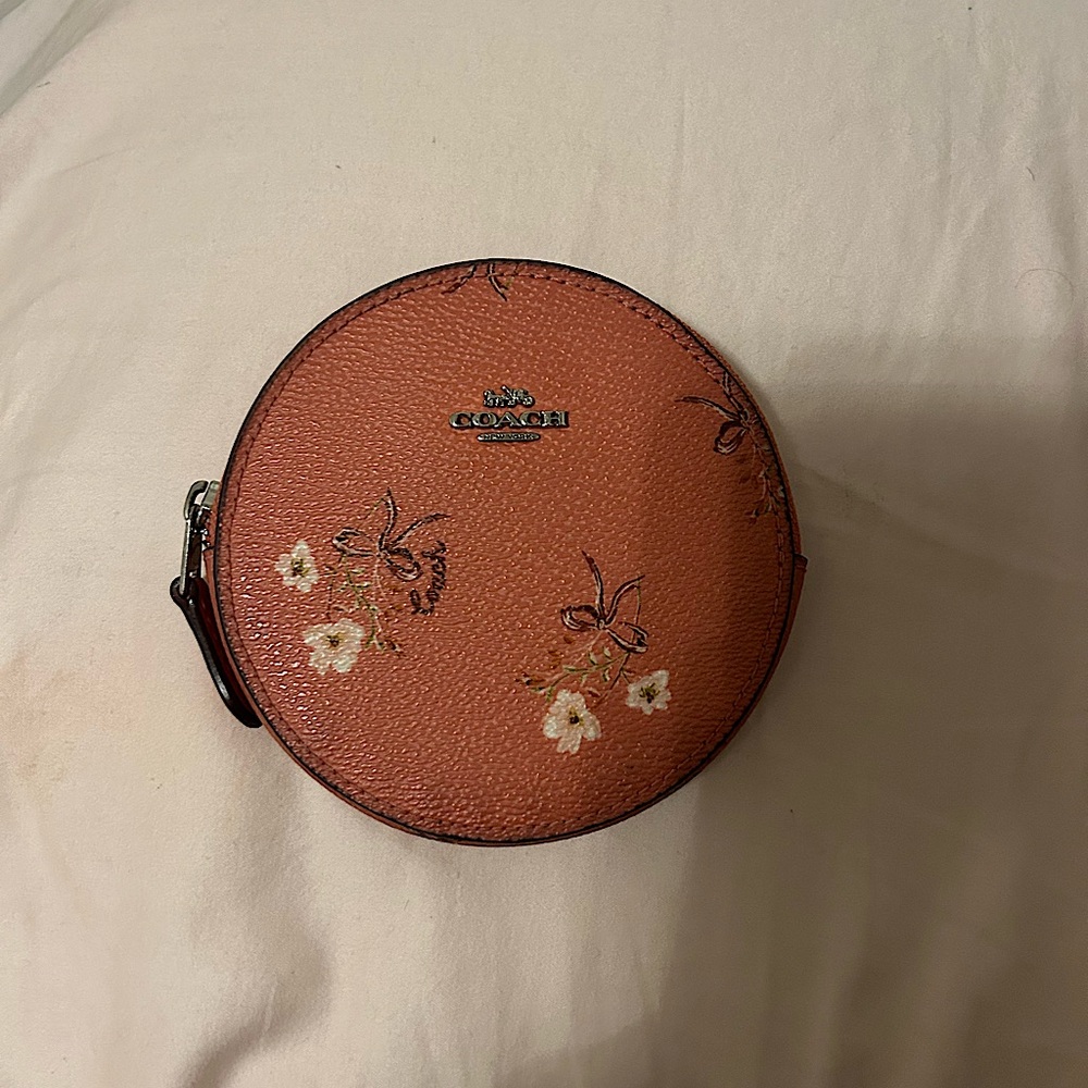 Pink coach wallet